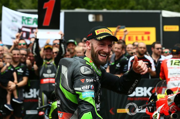 Segundo lugar Tom Sykes, Kawasaki Racing
