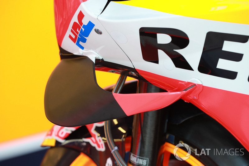 Обтічник на мотоциклі Марка Маркеса, Repsol Honda Team, fairing