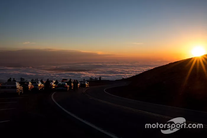 El sol, protagonista en la subida al Pikes Peak