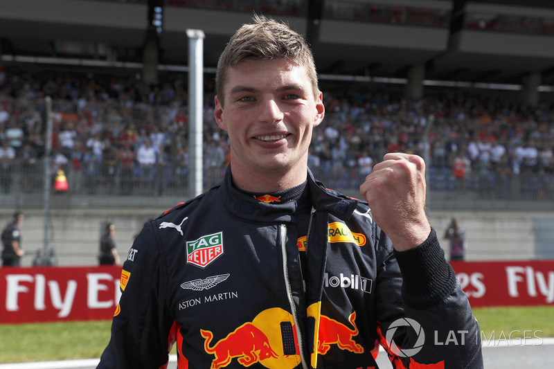 Yarış galibi Max Verstappen, Red Bull Racing