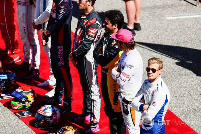 Carlos Sainz Jr., Renault Sport F1 Team, Fernando Alonso, McLaren, Marcus Ericsson, Sauber