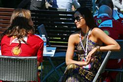 Minttu Virtanen, novia de Kimi Raikkonen, Ferrari