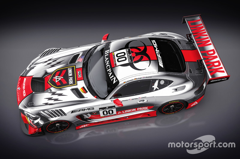 #00 AMG-Team Black Falcon, Mercedes AMG-GT3 für 24h Spa