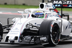 Felipe Massa, Williams FW38 with the Halo cockpit cover