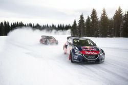 Timmy Hansen y Sebastien Loeb