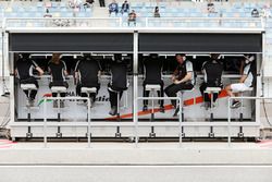 Sahara Force India F1 Team pit gantry