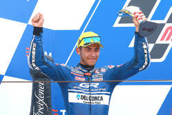 Tweede plaats Enea Bastianini, Gresini Racing Team Moto3