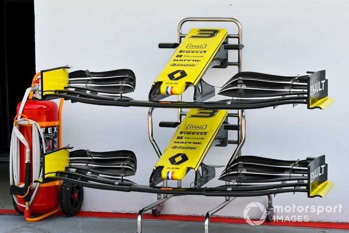 Alerón delantero del Renault R.S.19 