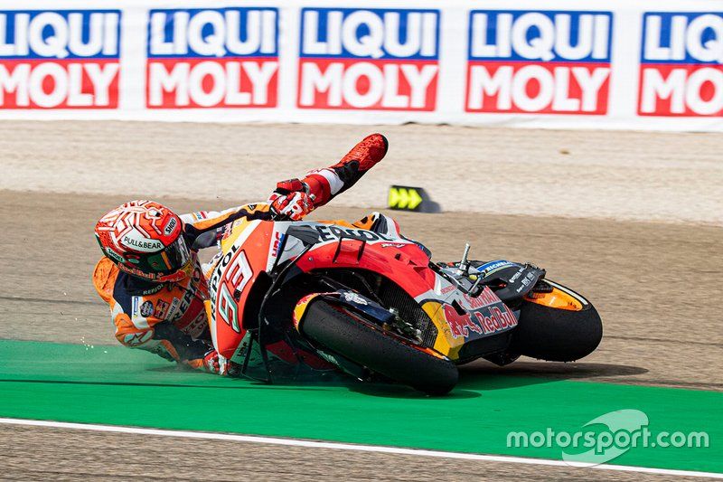 Accidente de Marc Márquez, Repsol Honda Team