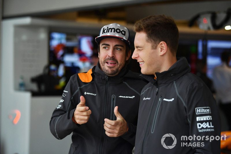 Фернандо Алонсо, Стоффель Вандорн, McLaren
