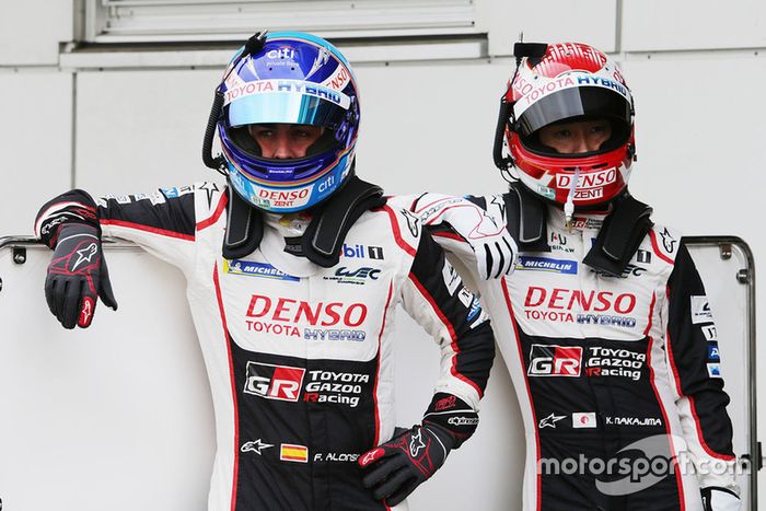 Fernando Alonso, Kazuki Nakajima, Toyota Gazoo Racing