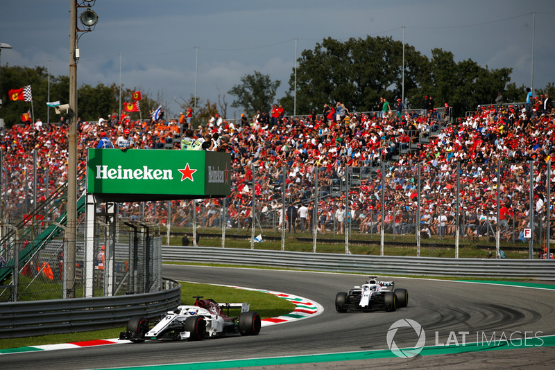 Marcus Ericsson, Alfa Romeo Sauber C37, Lance Stroll, Williams FW41