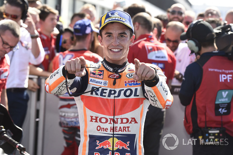 Second place Marc Marquez, Repsol Honda Team