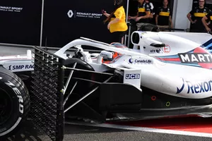 Robert Kubica, Williams FW41 with aero sensor