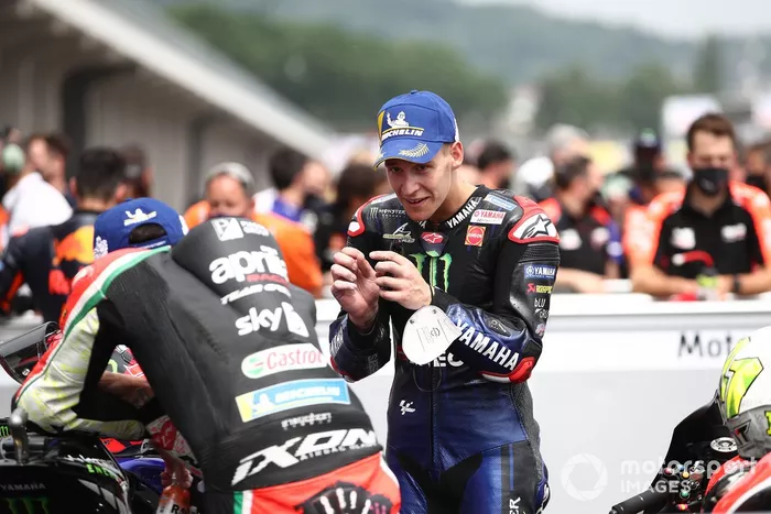 Segundo lugar Fabio Quartararo, Yamaha Factory Racing