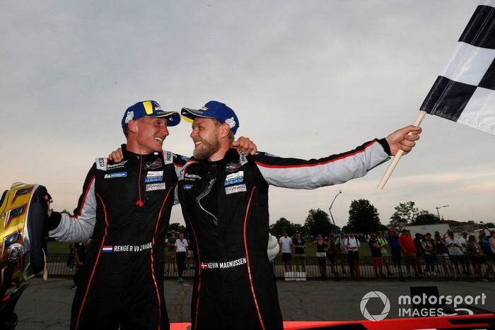 #01 Chip Ganassi Racing Cadillac DPi: Renger van der Zande, Kevin Magnussen