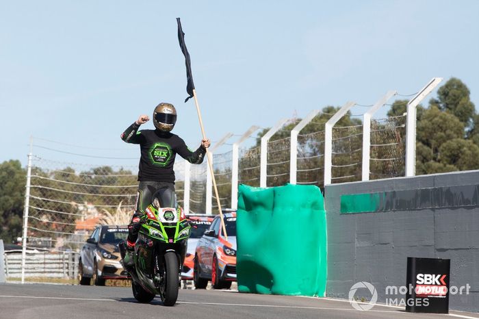 Jonathan Rea, Kawasaki Racing Team celebra su sexto Mundial