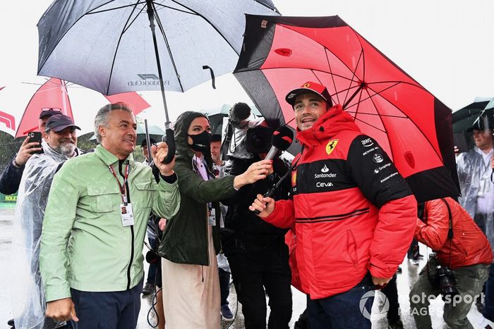 Jean Alesi entrevista a Charles Leclerc, Ferrari