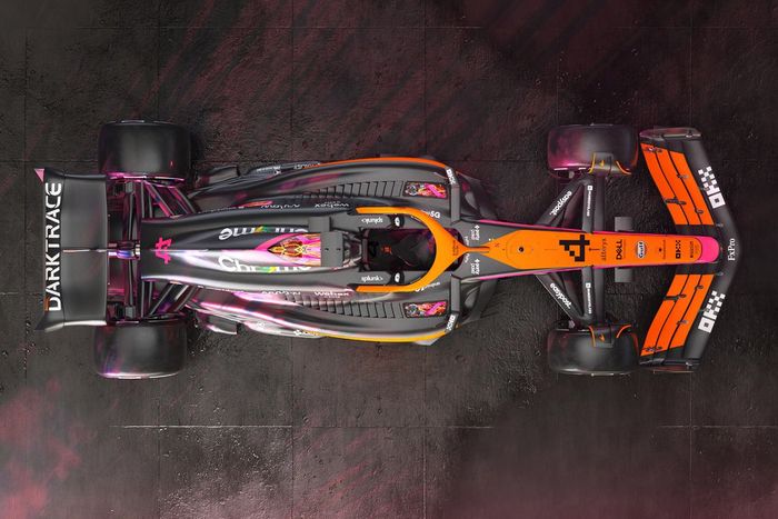 Decoración Especial McLaren MCL36 para Singapur