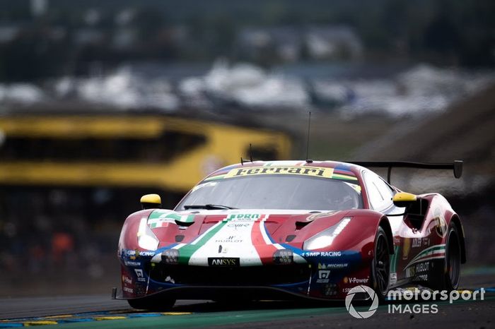 #71 AF Corse, Ferrari 488 GTE: Sam Bird, Davide Rigon, Miguel Molina 