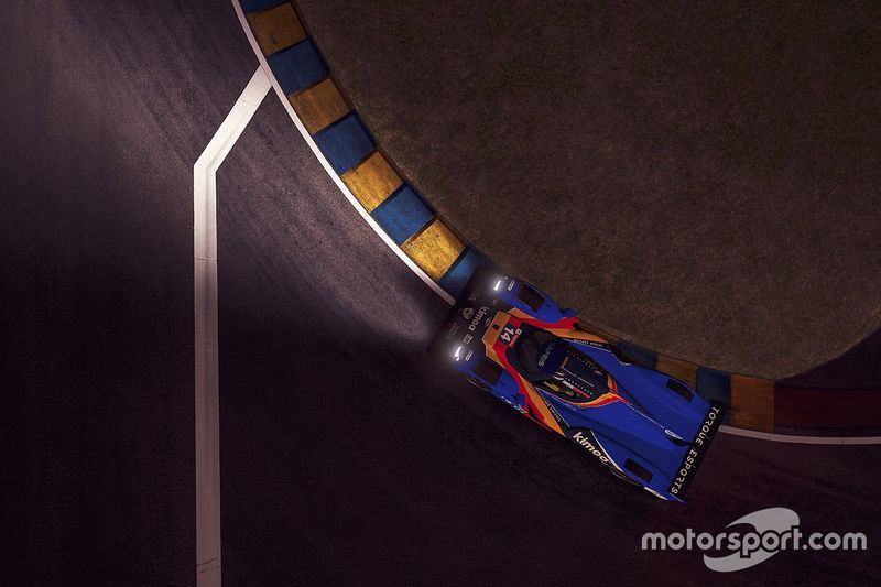 #14 FA/RB Allinsports Oreca 07 LMP2: Fernando Alonso, Rubens Barrichello, Olli Pahkala, Jarl Teien