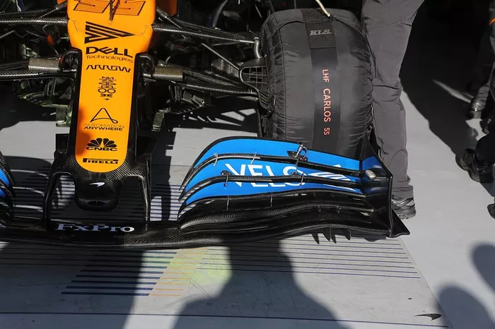 McLaren MCL35 front