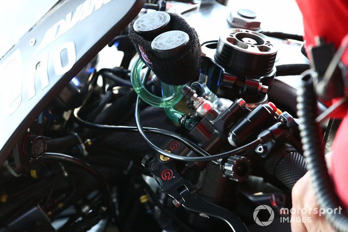 La moto Ducati de MotoGP