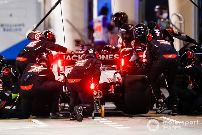 Pietro Fittipaldi, Haas F1 Haas VF-20, ai box