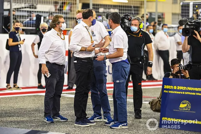 Michael Masi, Director de Carrera, en la parrilla