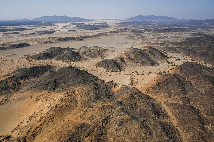 Paisajes de la etapa 4 del Dakar 2021