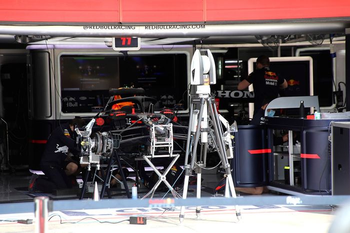 Frontal del Red Bull Racing RB16B