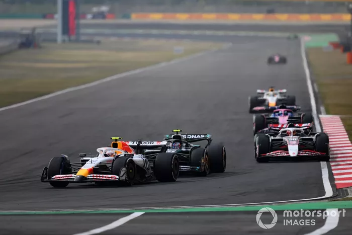 Andrea Kimi Antonelli, Mercedes, Esteban Ocon, Haas F1 Team, Yuki Tsunoda, RB F1 Team