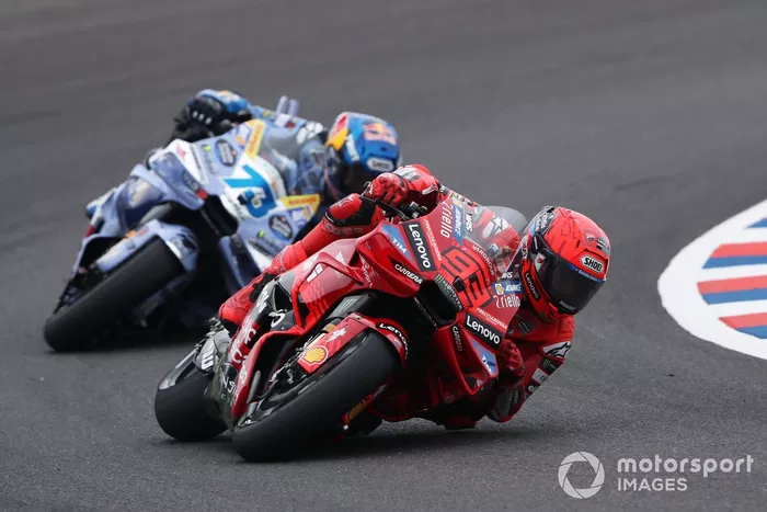 Marc Marquez, Ducati Team, Alex Marquez, Gresini Racing