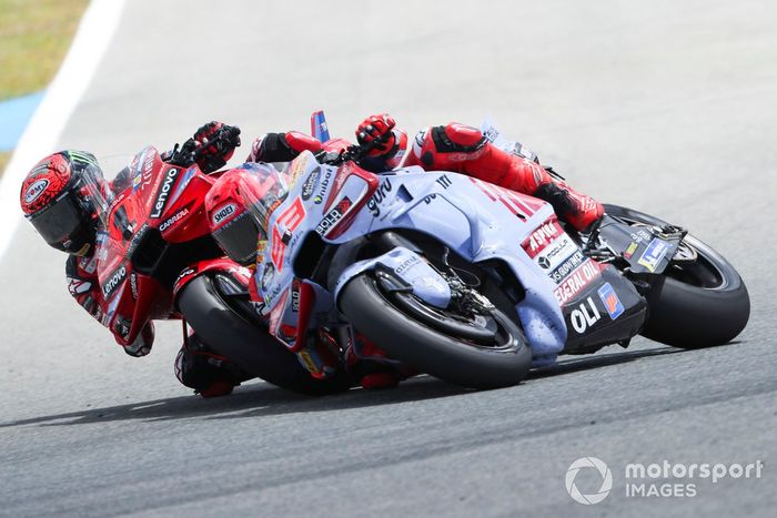 Francesco Bagnaia, Equipo Ducati, Marc Márquez, Gresini Racing