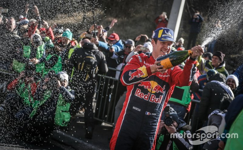 Podio: Ganadores, Sébastien Ogier, Citroën World Rally Team Citroen C3 WRC