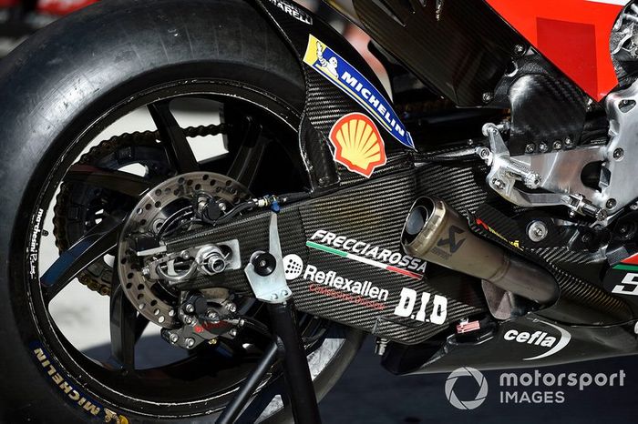 Ducati Team bike detalle