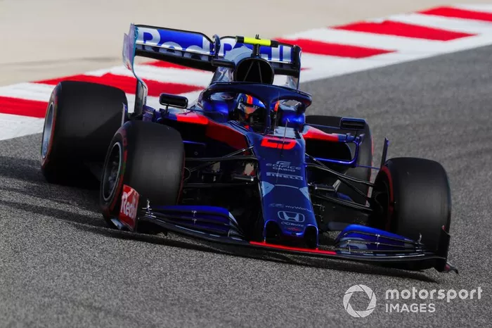 Alexander Albon, ambos días para Toro Rosso