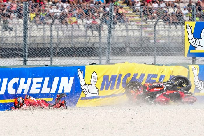 Марк Маркес, Ducati Team Crash