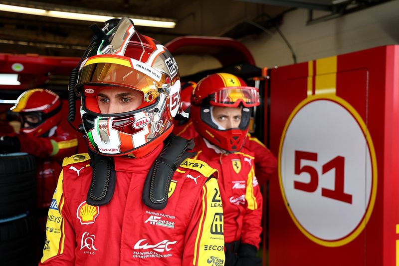 #51 AF Corse Ferrari 499P: Antonio Giovinazzi