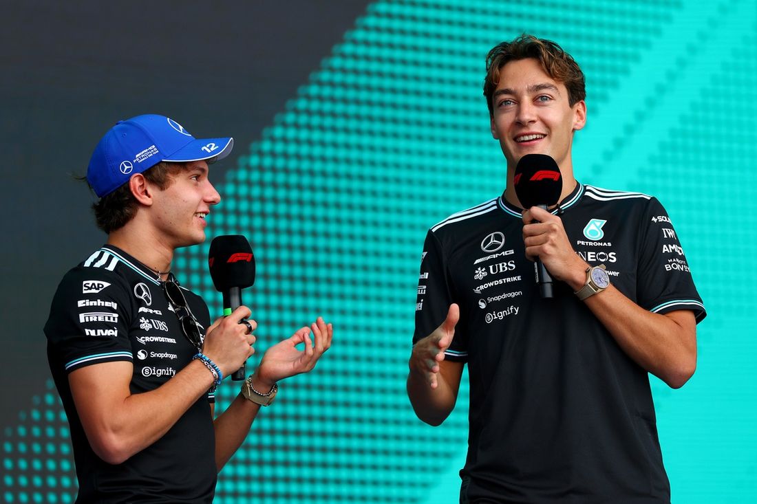 George Russell, Mercedes, Andrea Kimi Antonelli, Mercedes