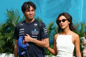 Alex Albon, Williams and Lily Muni He