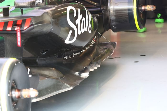 Detalles técnicos de Sauber