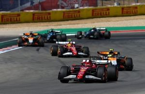 Charles Leclerc, Ferrari, Lewis Hamilton, Ferrari, Lando Norris, McLaren
