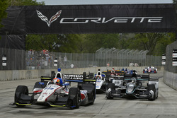 Ed Jones, Dale Coyne Racing Honda, Josef Newgarden, Team Penske Chevrolet