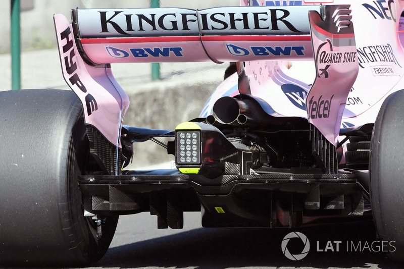Sahara Force India VJM10 rear detail