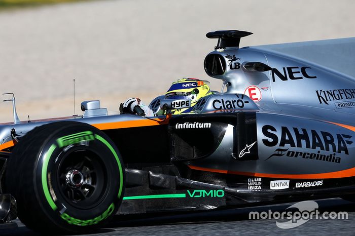Sergio Pérez, Sahara Force India F1 VJM10