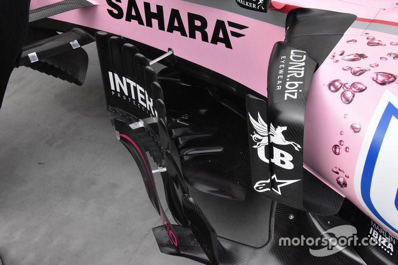 Force India VJM10: Unterboden