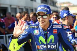 Third place Valentino Rossi, Yamaha Factory Racing