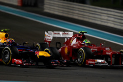 Felipe Massa, Ferrari F2012 ve Mark Webber, Red Bull Racing RB8