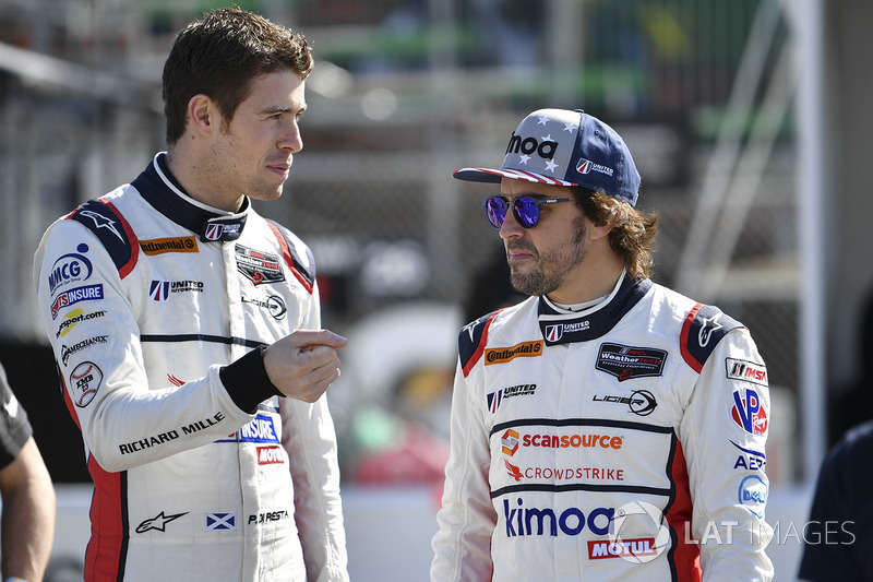 Paul di Resta, Fernando Alonso, United Autosports